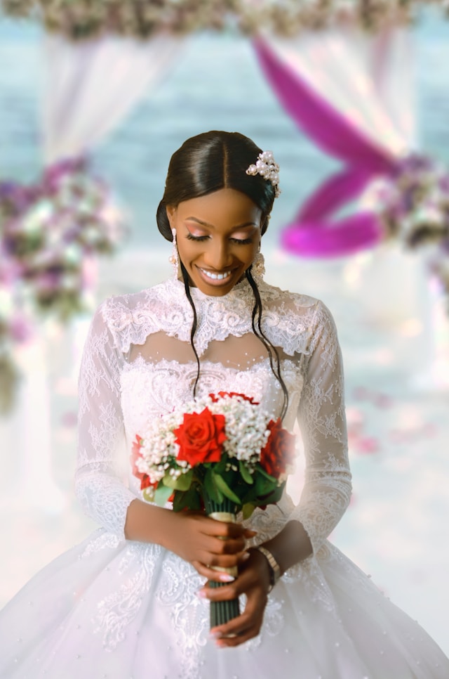 Photo of a bride